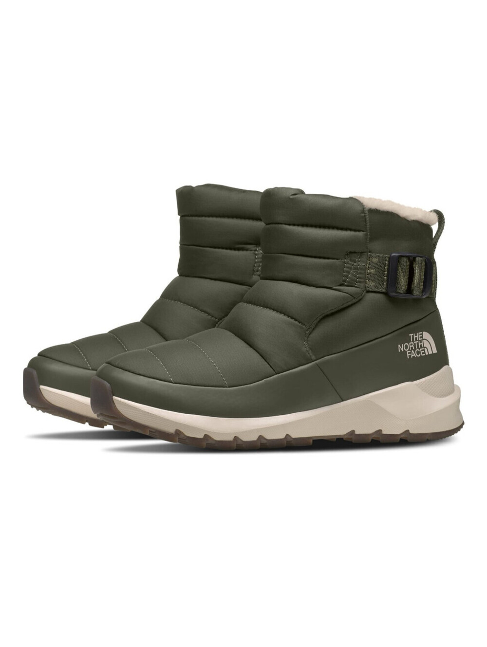 NWT THE NORTH FACE Women's ThermoBall Pull-On Insulated Boot, Green Size 9